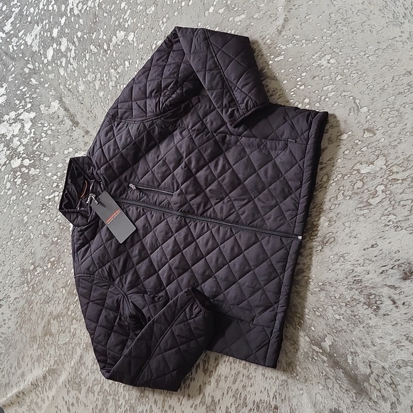 Hawke & Co Diamond Quilted Jacket Full Zip NWT - Picture 2 of 7